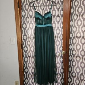 Elegant Spaghetti Strap Gown